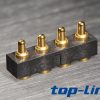 4pin 弹簧针连接器