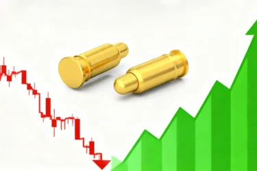 金、钢价上涨，Pogo Pin价格趋势